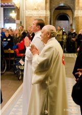 2013 Lourdes Pilgrimage - FRIDAY St Bernadette Chapel Mass (12/42)